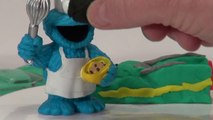 Play Doh Flo from Disney Pixar Cars , we made Flo from Play Doh with the Cookie Monster Chef helping