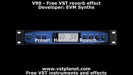 V90 - Free VST reverb effect - vstplanet.com