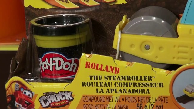Play Doh Diggin' Rigs Rolland in Pixar Cars Radiator Springs