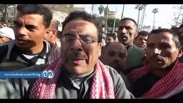 عمال النظافة بكفر الشيخ يضربون عن العمل و حكومة الإخوان ضحكت علينا