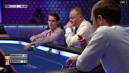 PCA 2014 - turniej pokerowy na żywo - PCA Super High Roller, dzień 1