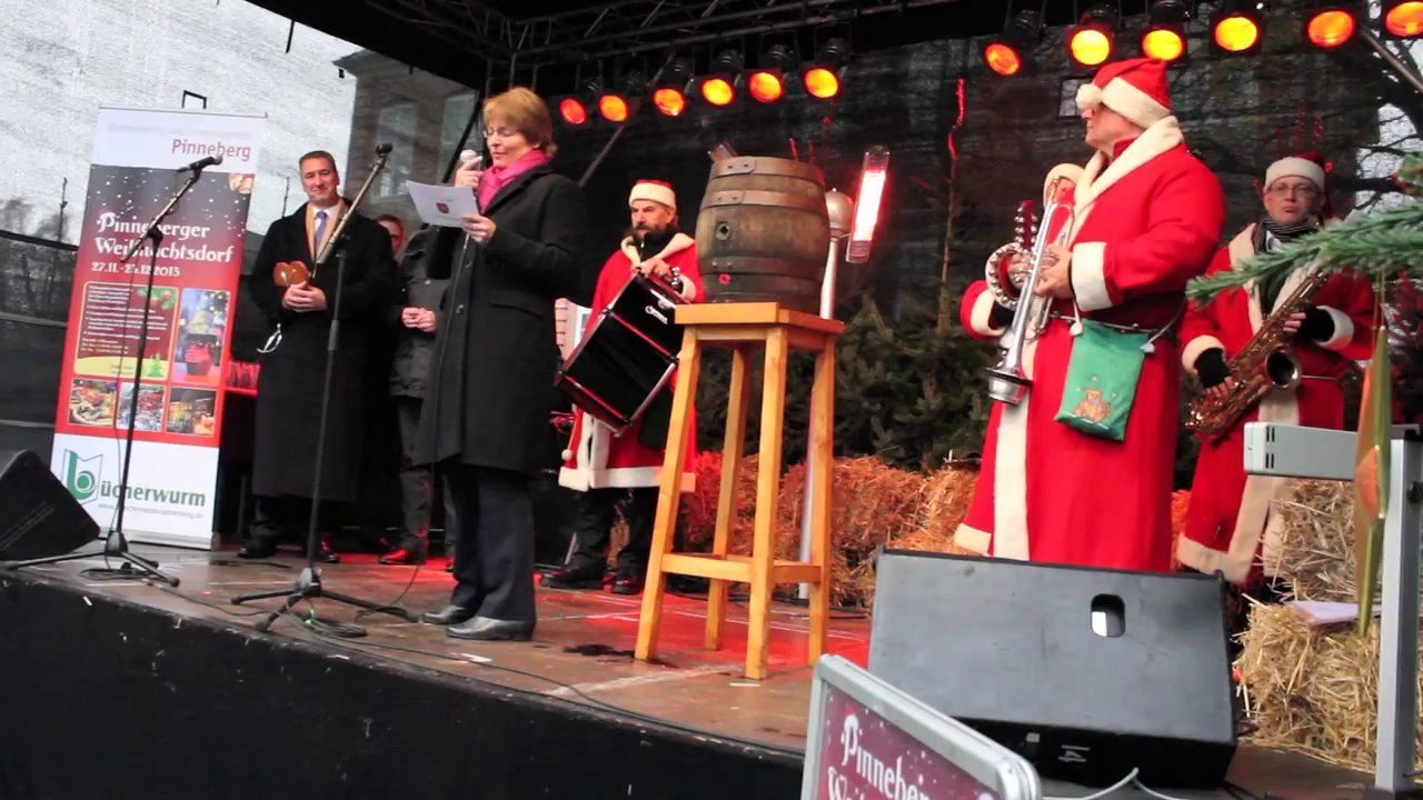 Pinneberg Weihnachtsdorf Eröffnung November 2013 /Full Film/Ganzer Film/Complete Movie