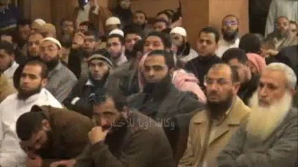 حزب النور  يروج للتصويت بنعم علي الدستور في مؤتمر بالمنوفية