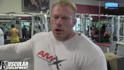 DENNIS WOLF - ARMS 4.5 WEEKS OUT - 2014 ARNOLD CLASSIC