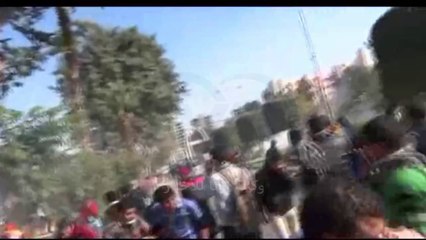 كر وفر بين الأمن وطلاب الإخوان بجامعة المنيا