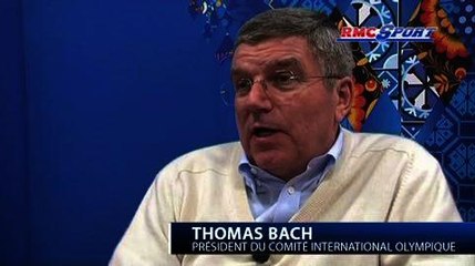 JO de Sotchi / Bach : "Les conditions pour les athlètes sont extraordinaires" 03/02