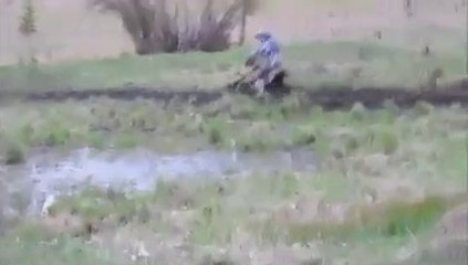 Dirt Bike Mud Fight