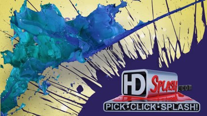 Paint Splash 60 second custom video template
