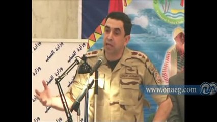 المتحدث العسكرى فى كلمة للشباب "احنا عندنا أبطال تقدر تقاتل ضد الإرهاب"