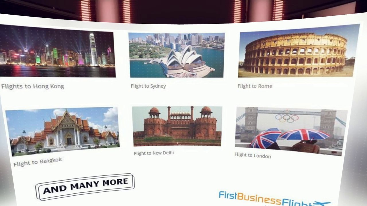First Business Flights: Business Class & First Class Flights Ticket | +1 (855) 833-9895