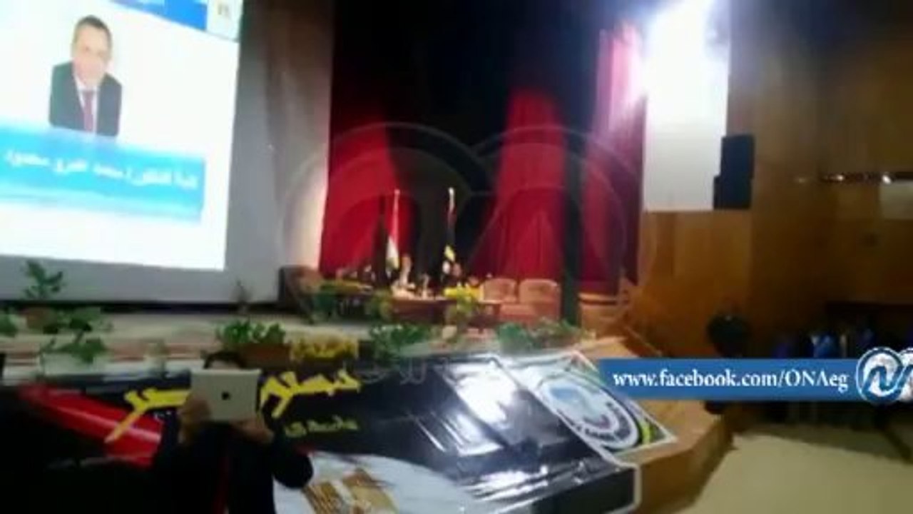أعضاء بالخمسين يدعون للتصويت بـ"نعم" بمؤتمر طلابي بجامعة القناة بالإسماعيلية