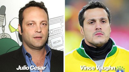 Eight Footballers And Their Hollywood Doubles PART 2