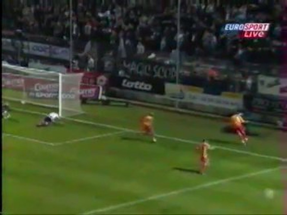 Angers SCO - RC Lens, L2, saison 2008/2009, XV ans Tigers (fin du match)