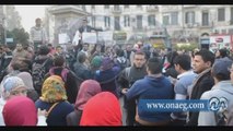مسيرة طلاب جبهة طريق الثورة تجوب شوارع وسط القاهرة للمطالبة بالإفراج عن الطلبة المحتجزين