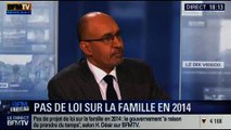 BFM Story: Le gouvernement ne présentera pas de projet de loi sur la famille en 2014 - 03/02