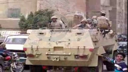 اشتباكات الأمن مع الإخوان بالفيوم وإصابة ضابطين شرطة ومجند