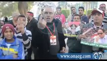 مظاهرات أمام السفارة القطرية تطالب بطرد السفير القطري من مصر