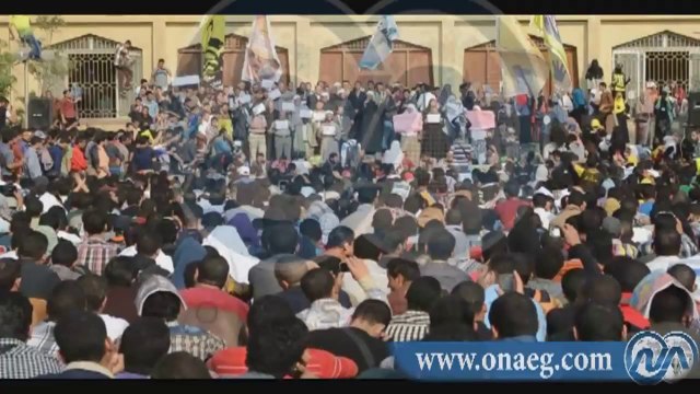 أعضاء هيئة تدريس الأزهر يحرضون الطلاب على مواصلة التظاهر