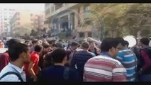 مسيرة طلابية بالمنوفية تضامنًا مع فتيات الإسكندرية