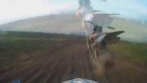 KTM SX 85 Bad CRASH At Dunstable MX