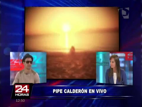 Cantante Pipe Calderón alborotó Lima en espectaculares presentaciones