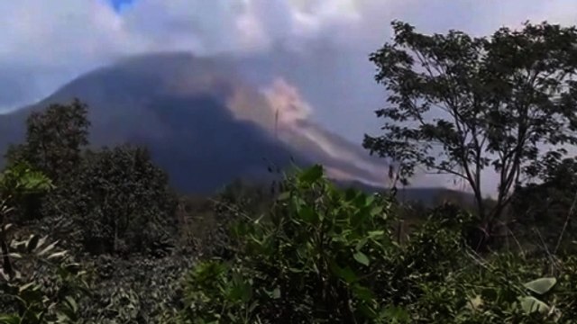 Rescuers search for victims near Indonesian volcano after eruption