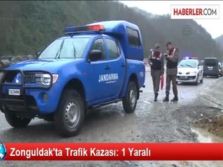 Zonguldak'ta Trafik Kazası: 1 Yaralı
