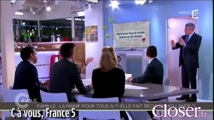 Clash dans C à vous : Henri Guaino quitte le plateau