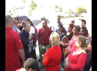 Ex trabajadores de la alcaldía de Lags. se dirigen a la inspectoría del trabajo