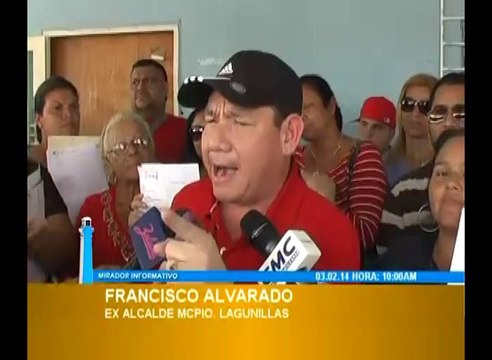 Francisco Alvarado: denuncio: a la nueva promoción de oficiales de polícia los están botando por apoyar a Francico Alvarado