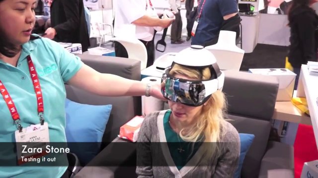 IDream3 Eye and Head Massager - Hands on at CES 2013