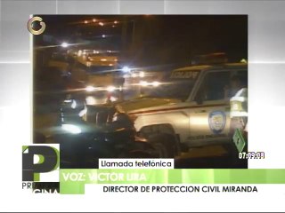 Un lesionado deja gandola volcada en la Panamericana