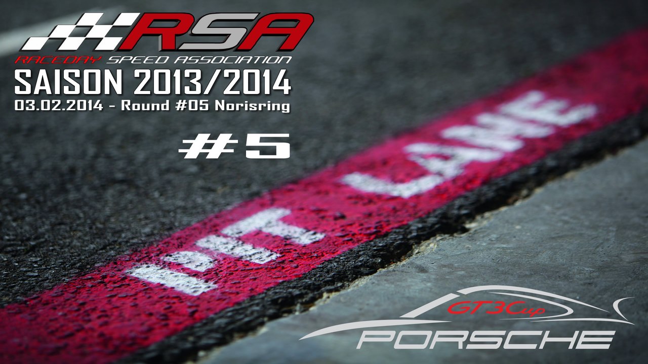 5. Lauf zum Porsche GT3 GSMF Cup auf dem Norisring