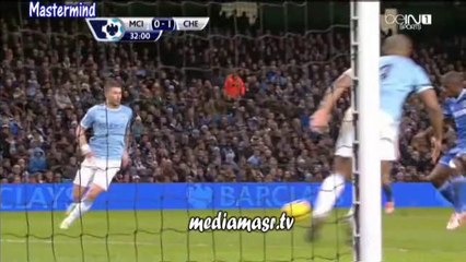 هدف تشيلسي في مانشستر 3 فبراير 2014