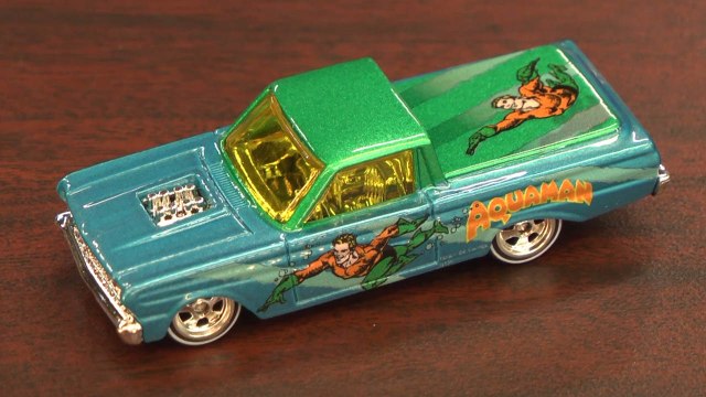 CGR Garage - AQUAMAN 1965 FORD RANCHERO Hot Wheels review