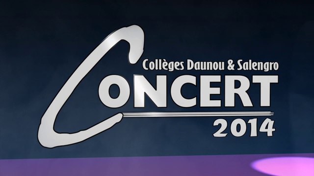 CONCERT 2014 - Collèges Daunou & Salengro
