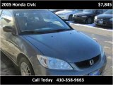 2005 Honda Civic Used Car for Sale Baltimore Maryland