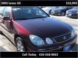 2005 Lexus GS Used Car for Sale Baltimore Maryland