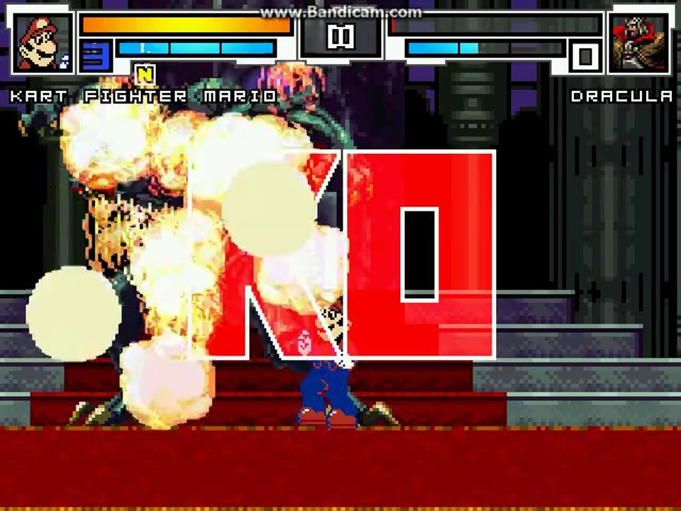 Mugen Kart Fighter Mario vs Dracula