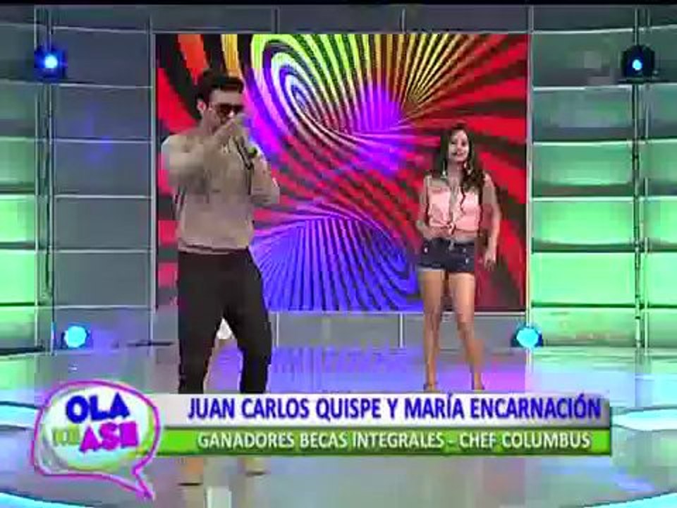 Pipe Calderón alborotó estudios de Ola ke Ase con su tema 'Solo quiero amarte' (1/2)