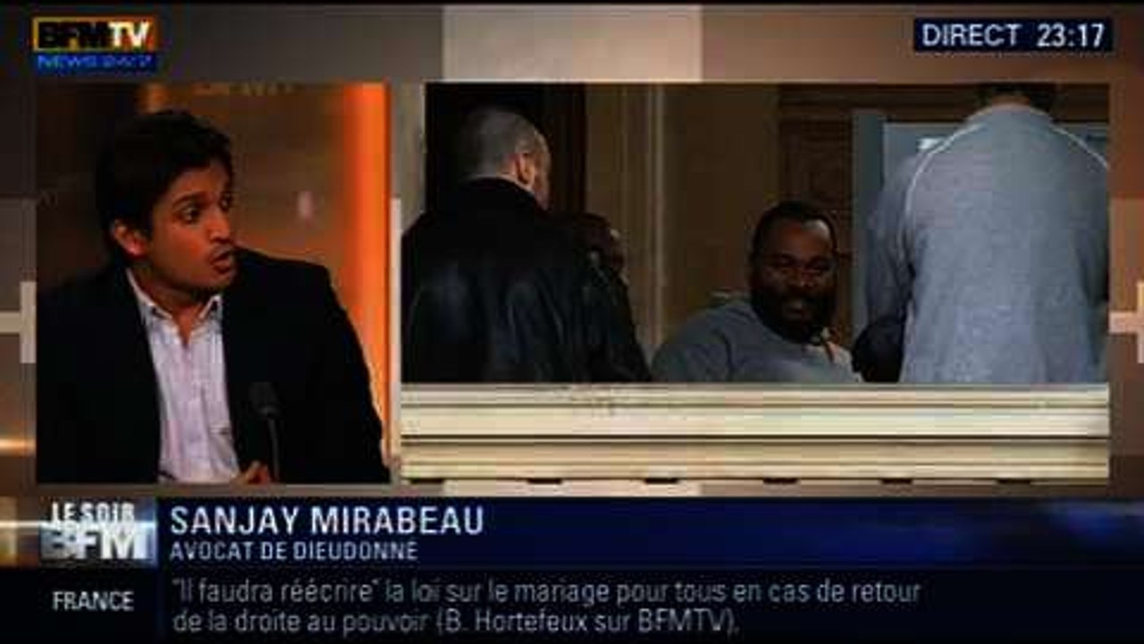 Le Soir BFM: Dieudonné est interdit de séjour au Royaume-Uni - 03/02 4/5