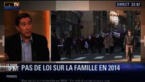 Le Soir BFM: Projet de loi famille: Pourquoi Matignon recule-t-il ? - 03/02 3/5