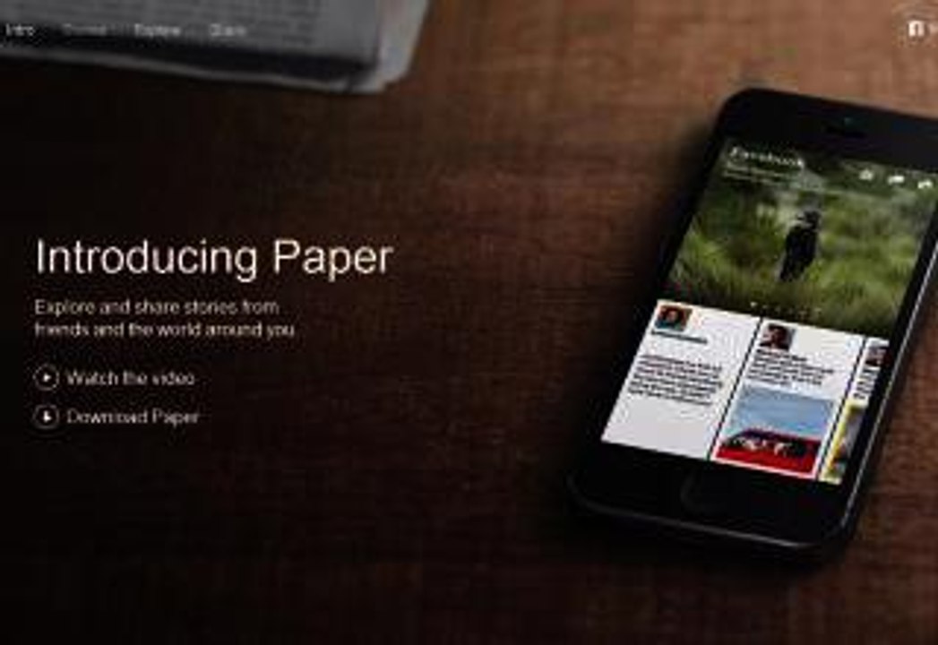 “Paper” Will Change How You Use Facebook