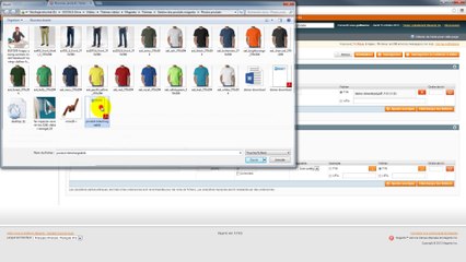 Magento -  Créer un produit téléchargeable formation