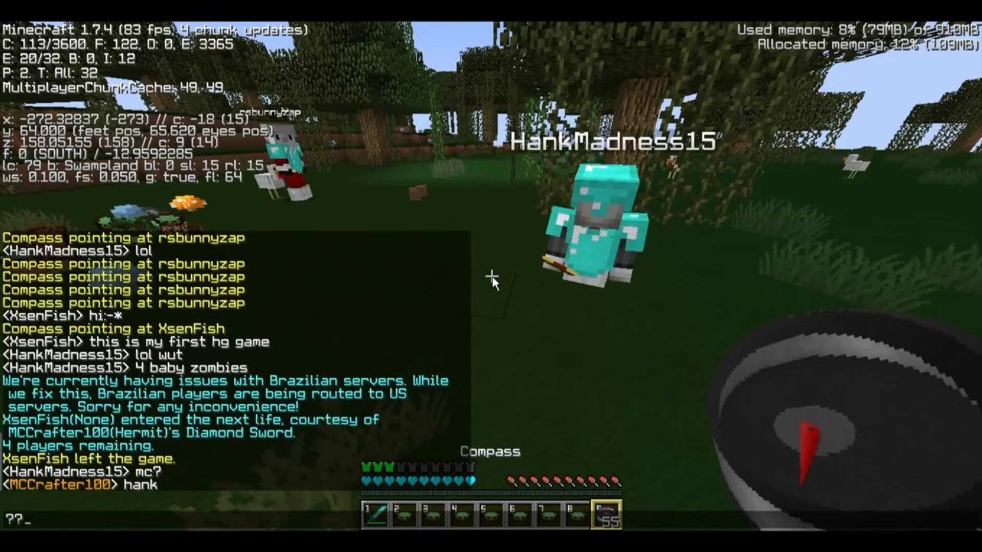 Minecraft The 12 Days Of Hg 12 Rsbunnyzap Video Dailymotion