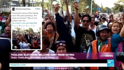 Web News - Thailand elections: millions kept from voting
