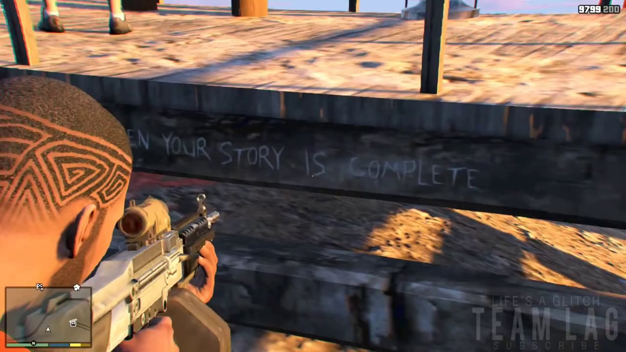 GTA V: UFO of Mount Chiliad Easter Egg