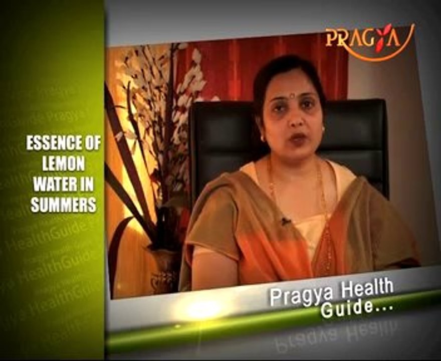 Essence of Lemon Water in Summer,advised by Doctor Vibha Sharma
