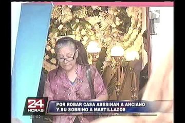 Delincuentes asesinan a anciano tras intentar robar su vivienda en el Callao