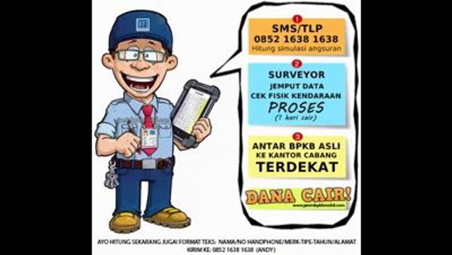 Dana Tunai Jaminan BPKB Mobil, Motor dan Truk